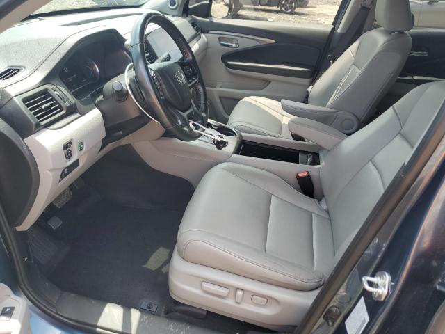 5FNYF6H50MB095655 - 2021 HONDA PILOT EXL Niebieski zdjęcie 7