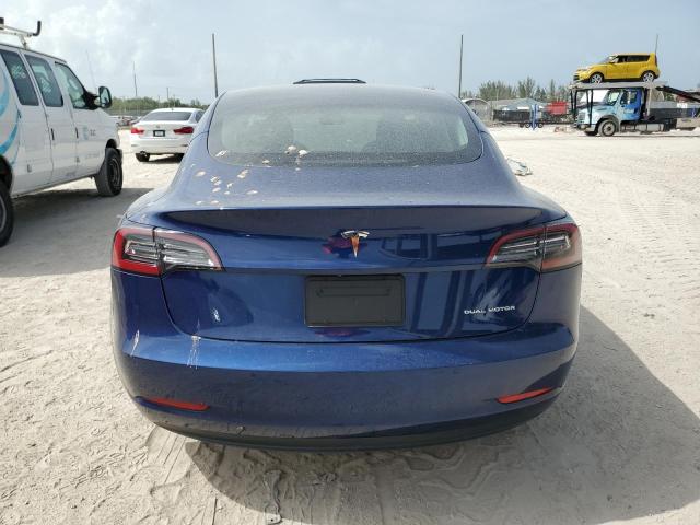 5YJ3E1EB1KF365029 - 2019 TESLA MODEL 3 BLUE photo 6