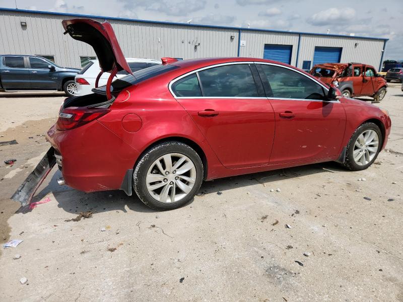 2G4GK5EX8F9186439 - 2015 BUICK REGAL RED photo 3
