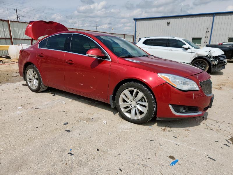 2G4GK5EX8F9186439 - 2015 BUICK REGAL RED photo 4