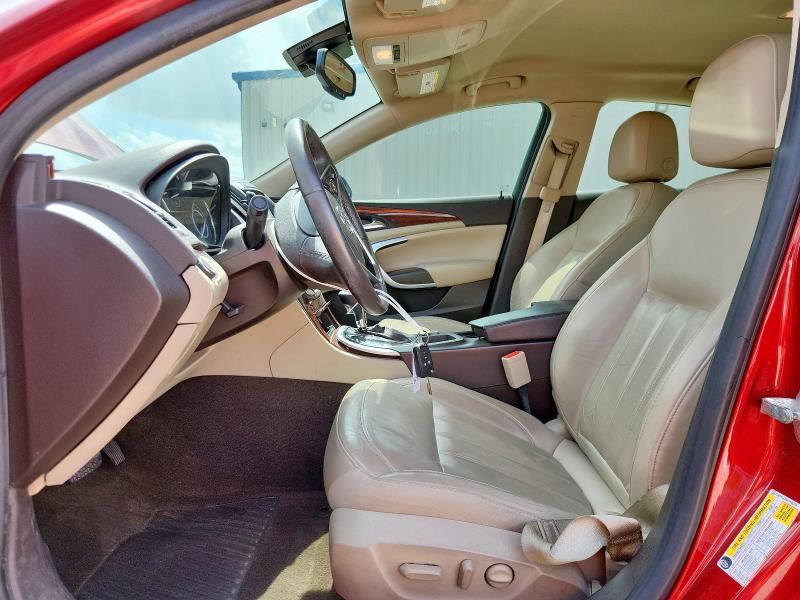 2G4GK5EX8F9186439 - 2015 BUICK REGAL RED photo 7