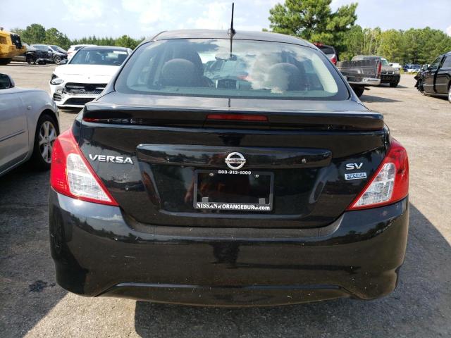 3N1CN7AP0HL867385 - 2017 NISSAN VERSA S BLACK photo 6