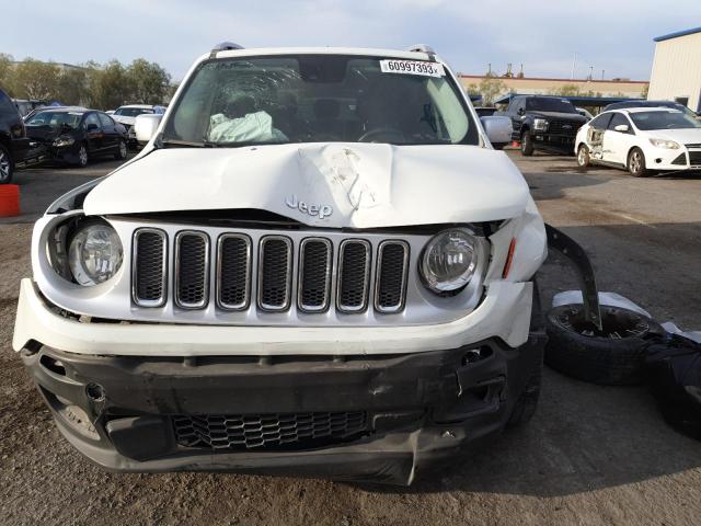 ZACCJADBXHPE44116 - 2017 JEEP RENEGADE LIMITED WHITE photo 5