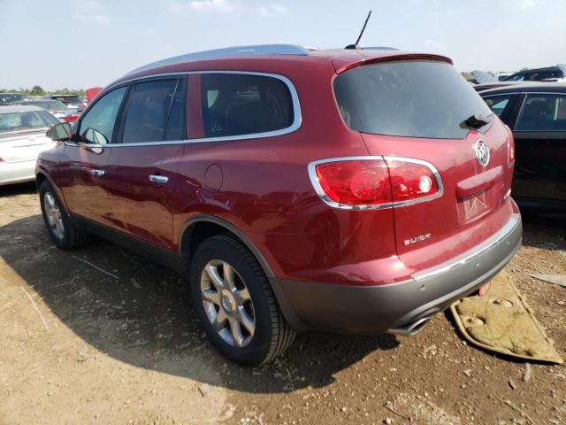 5GAER23788J229050 - 2008 BUICK ENCLAVE CXL BURGUNDY photo 2