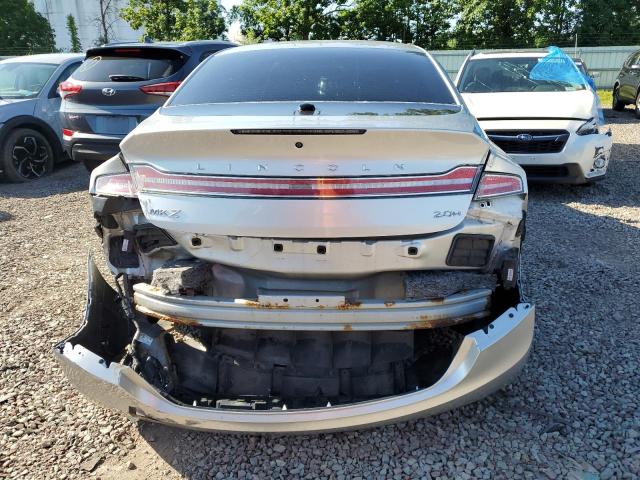 3LN6L2LU7ER821191 - 2014 LINCOLN MKZ HYBRID SILVER photo 6