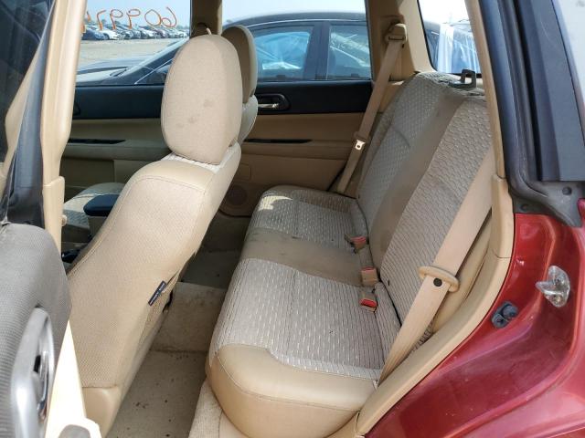 JF1SG65653H758285 - 2003 SUBARU FORESTER 2.5XS წითელი ფოტო 10