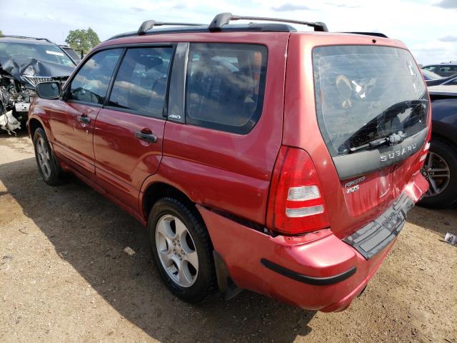 JF1SG65653H758285 - 2003 SUBARU FORESTER 2.5XS წითელი ფოტო 2