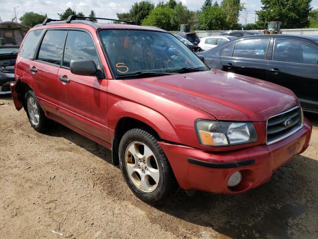 JF1SG65653H758285 - 2003 SUBARU FORESTER 2.5XS წითელი ფოტო 4