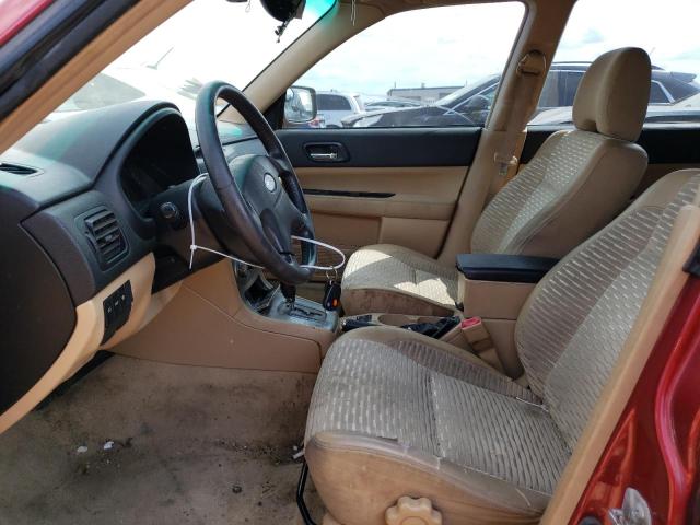 JF1SG65653H758285 - 2003 SUBARU FORESTER 2.5XS წითელი ფოტო 7