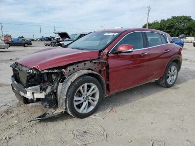 SJKCH5CP7JA047255 - 2018 INFINITI QX30 BASE RED photo 1