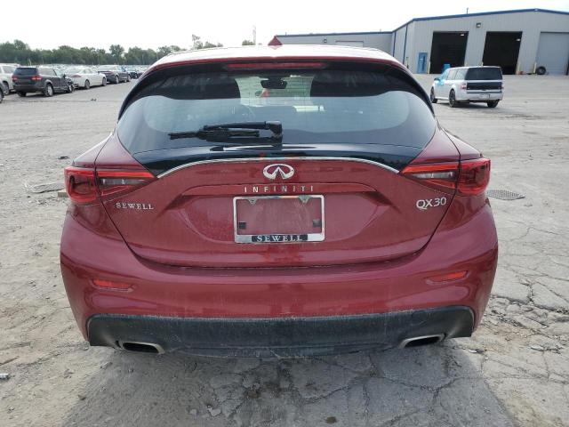 SJKCH5CP7JA047255 - 2018 INFINITI QX30 BASE RED photo 6