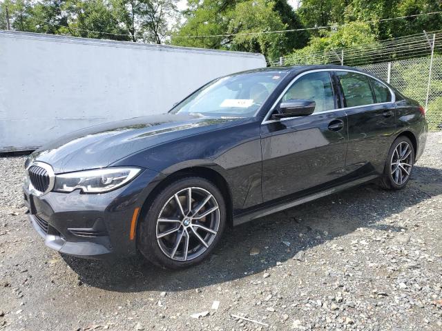 3MW5R7J06M8C11909 - 2021 BMW 330XI BLACK photo 1