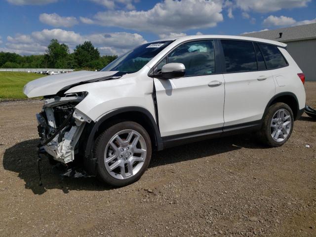 5FNYF8H50RB003995 - 2024 HONDA PASSPORT EXL WHITE photo 1