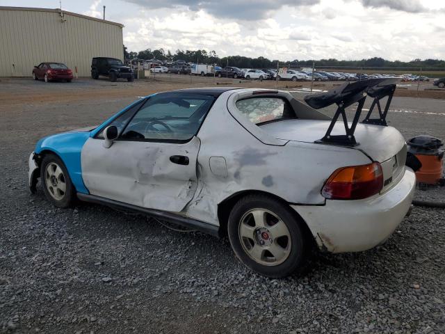 JHMEH6148VS004004 - 1997 HONDA CIVIC DEL SOL S GRAY photo 2