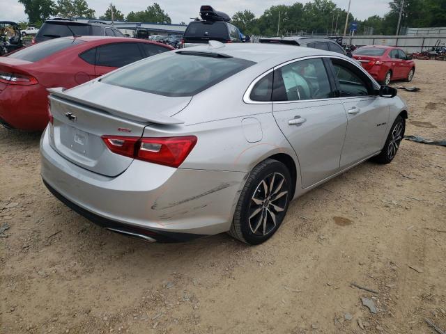 1G1ZG5ST4MF086450 - 2021 CHEVROLET MALIBU RS SILVER photo 3