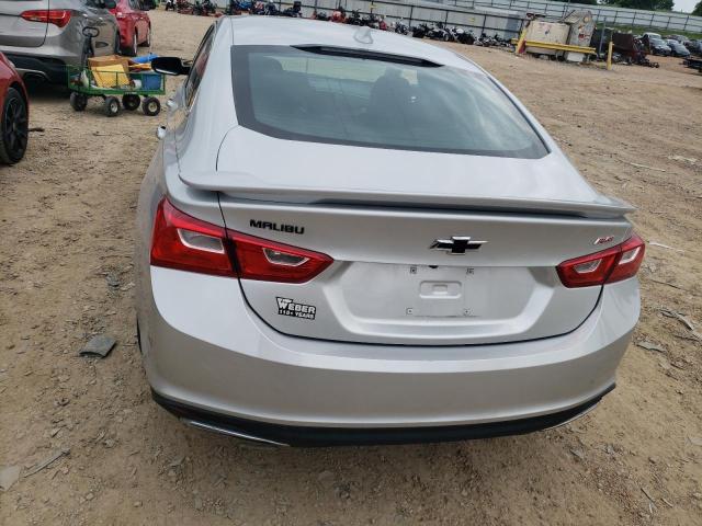 1G1ZG5ST4MF086450 - 2021 CHEVROLET MALIBU RS SILVER photo 6