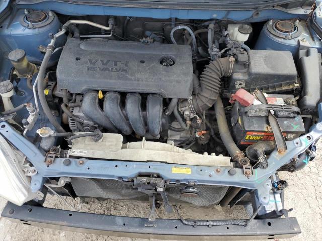 2T1KR32E68C718355 - 2008 TOYOTA COROLLA MA XR BLUE photo 11