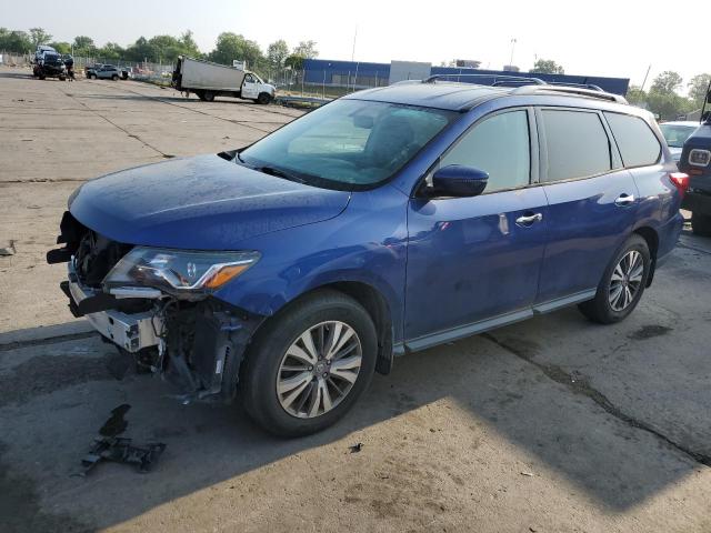5N1DR2MNXHC682416 - 2017 NISSAN PATHFINDER S BLUE photo 1