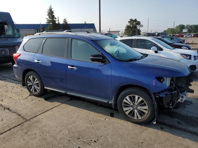 5N1DR2MNXHC682416 - 2017 NISSAN PATHFINDER S BLUE photo 4