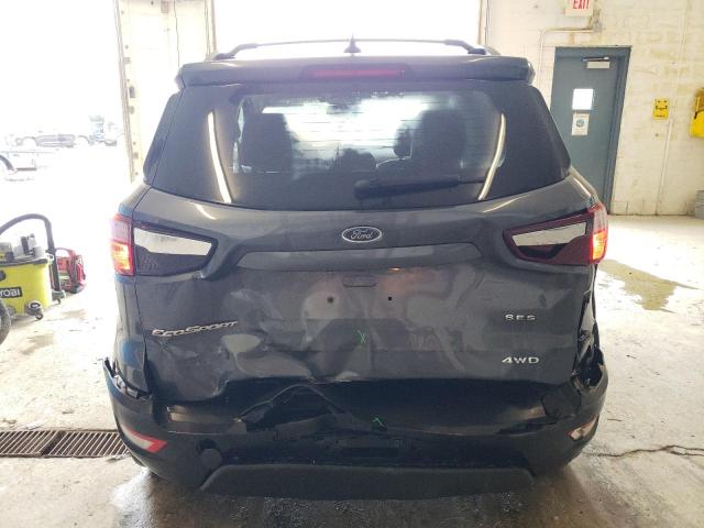 MAJ6P1CLXJC241846 - 2018 FORD ECOSPORT SES Gris foto 6
