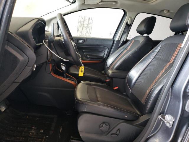MAJ6P1CLXJC241846 - 2018 FORD ECOSPORT SES Gris foto 7
