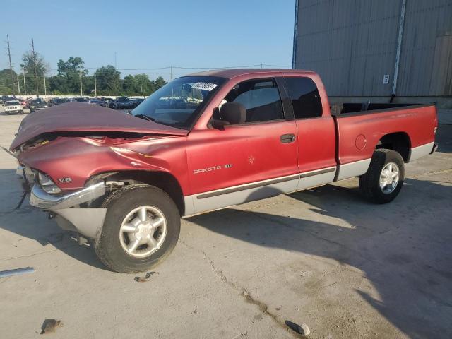 1B7GG23YXVS187458 - 1997 DODGE DAKOTA BURGUNDY photo 1