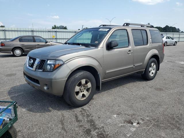 5N1AR18W86C636595 - 2006 NISSAN PATHFINDER LE GRAY photo 1