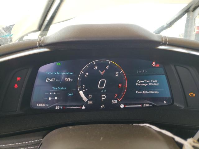 1G1YA3D42N5101221 - 2022 CHEVROLET CORVETTE STINGRAY 1LT WHITE photo 9