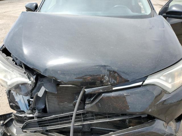 2T3ZFREV7GW238562 - 2016 TOYOTA RAV4 LE BLACK photo 12