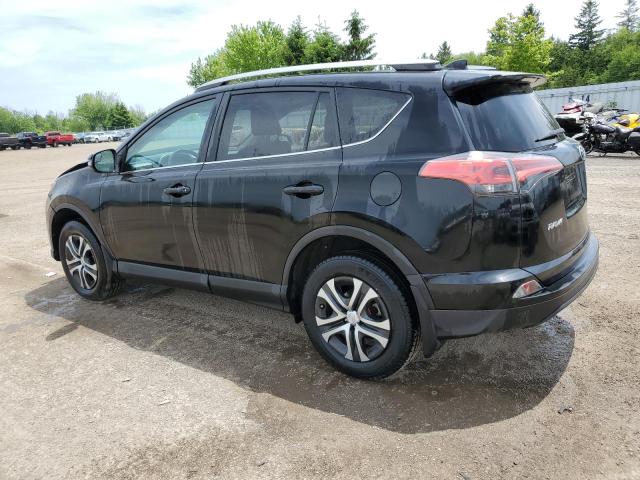 2T3ZFREV7GW238562 - 2016 TOYOTA RAV4 LE BLACK photo 2