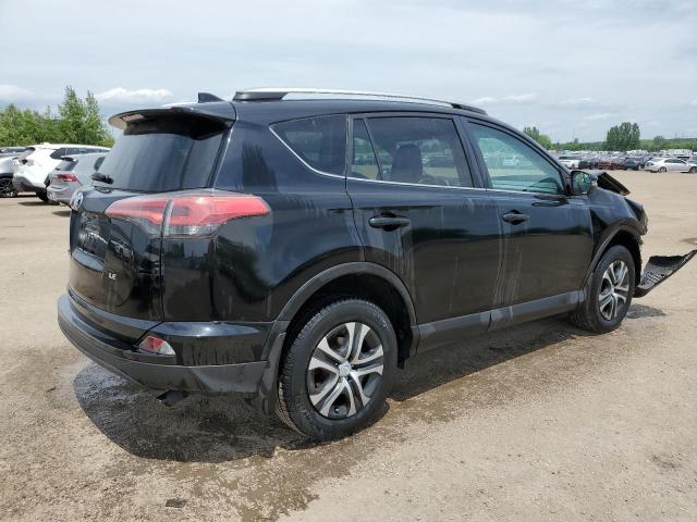 2T3ZFREV7GW238562 - 2016 TOYOTA RAV4 LE BLACK photo 3