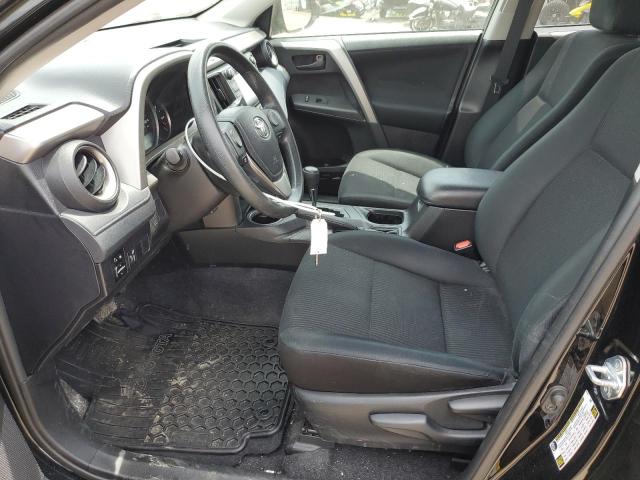 2T3ZFREV7GW238562 - 2016 TOYOTA RAV4 LE BLACK photo 7