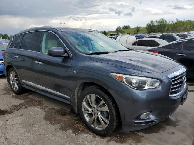 5N1AL0MMXEC537307 - 2014 INFINITI QX60 GRAY photo 4