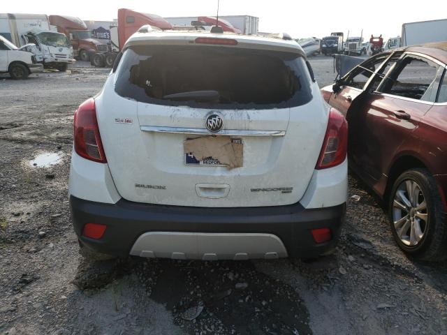 KL4CJGSB4GB529963 - 2016 BUICK ENCORE WHITE photo 6