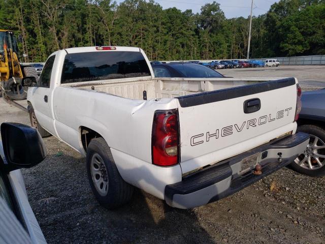 3GCEC14X37G256956 - 2007 CHEVROLET SILVERADO C1500 CLASSIC WHITE photo 2