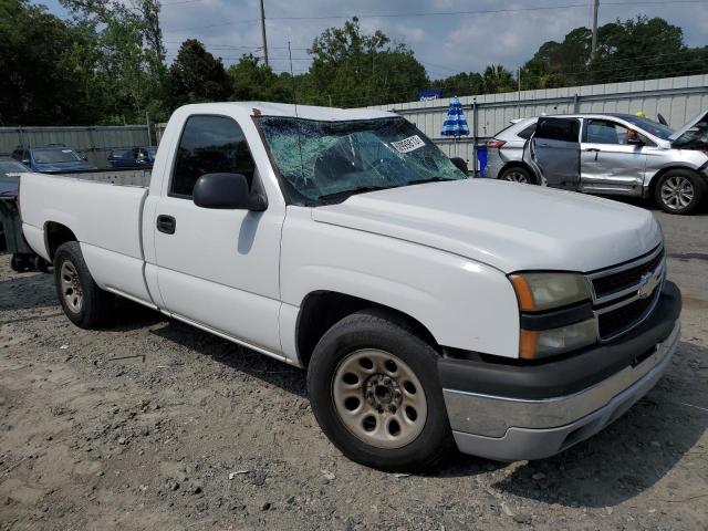 3GCEC14X37G256956 - 2007 CHEVROLET SILVERADO C1500 CLASSIC WHITE photo 4