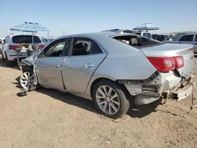 1G11F5SL2FF150973 - 2015 CHEVROLET MALIBU LTZ ვერცხლისფერი ფოტო 2