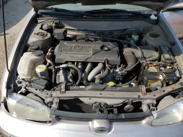 1Y1SK5485YZ421537 - 2000 CHEVROLET GEO PRIZM BASE SILVER photo 11