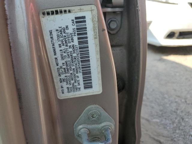 1Y1SK5485YZ421537 - 2000 CHEVROLET GEO PRIZM BASE SILVER photo 13