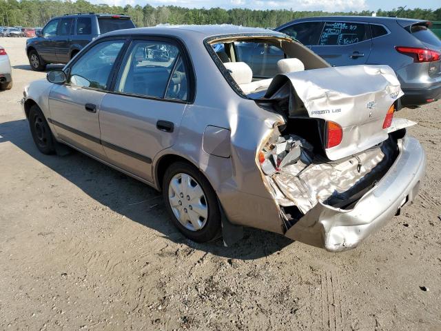 1Y1SK5485YZ421537 - 2000 CHEVROLET GEO PRIZM BASE SILVER photo 2