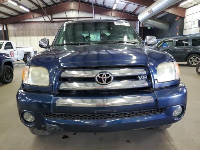 5TBBT44104S450110 - 2004 TOYOTA TUNDRA ACCESS CAB SR5 BLUE photo 5