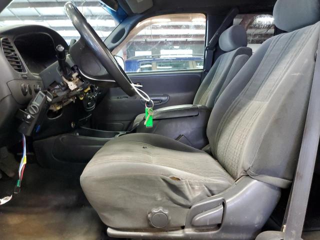 5TBBT44104S450110 - 2004 TOYOTA TUNDRA ACCESS CAB SR5 BLUE photo 7