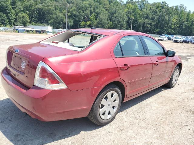 3FAHP06Z99R196754 - 2009 FORD FUSION S RED photo 3