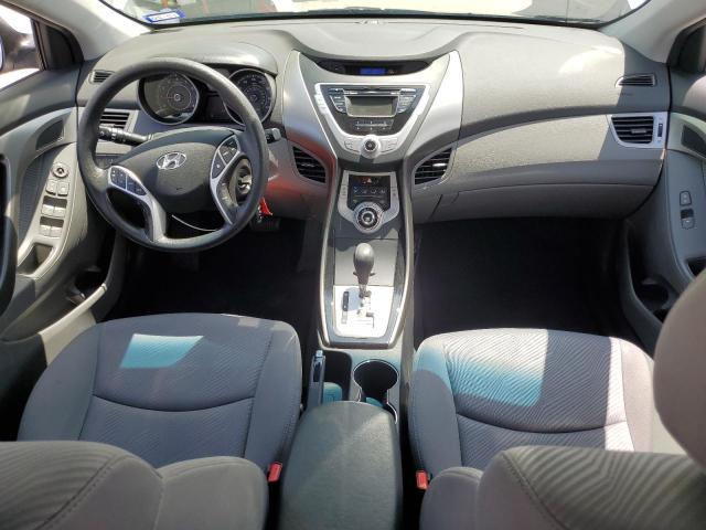 KMHDH4AE5CU369070 - 2012 HYUNDAI ELANTRA GLS SILVER photo 8