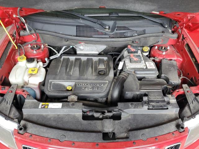 1C4NJDBB6GD805688 - 2016 JEEP COMPASS SPORT Czerwony zdjęcie 12