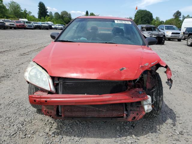 1HGEM22595L052992 - 2005 HONDA CIVIC LX RED photo 5