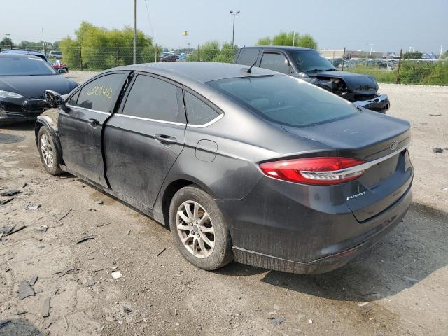 3FA6P0G78HR151310 - 2017 FORD FUSION S CHARCOAL photo 2