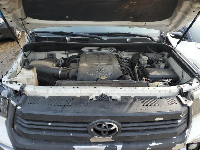 5TFUW5F10GX568019 - 2016 TOYOTA TUNDRA DOUBLE CAB SR/SR5 WHITE photo 11
