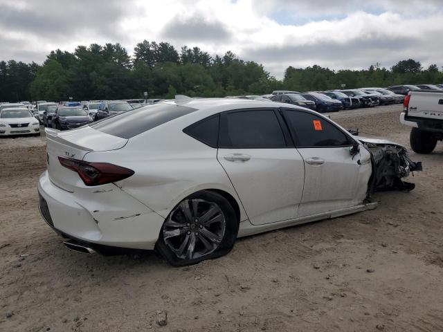 19UUB6F57NA000405 - 2022 ACURA TLX TECH A WHITE photo 3