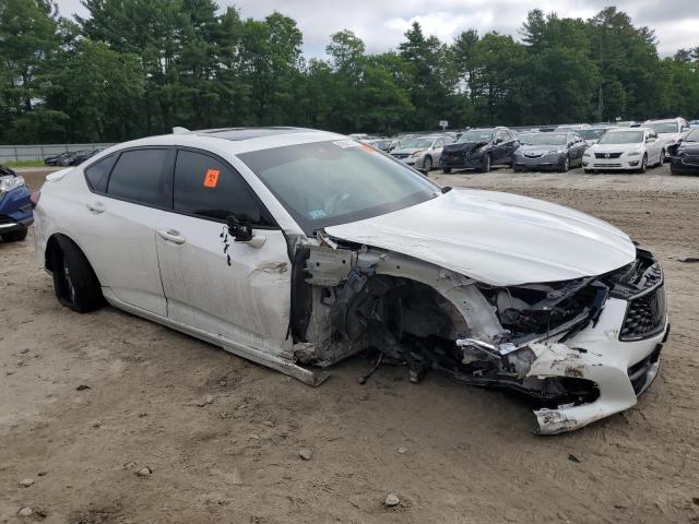 19UUB6F57NA000405 - 2022 ACURA TLX TECH A WHITE photo 4
